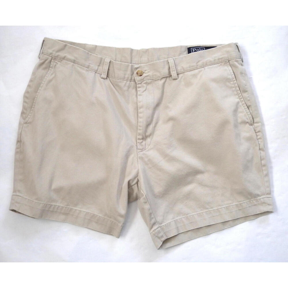Polo Ralph Lauren Shorts Men's Classic Fit Chino Flat Front 38 x 6